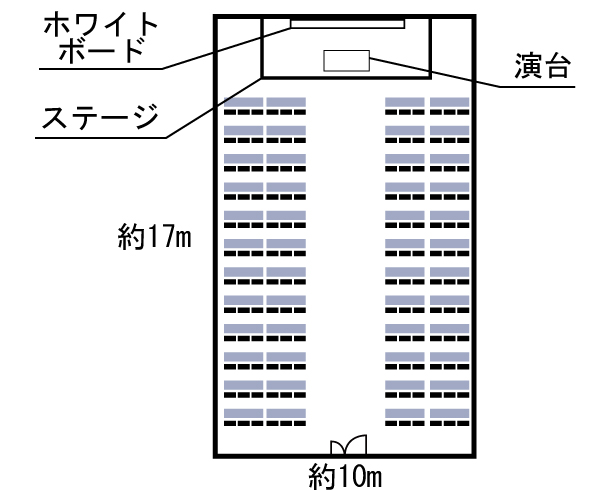 天六・マロニエホール 7F　レイアウト図